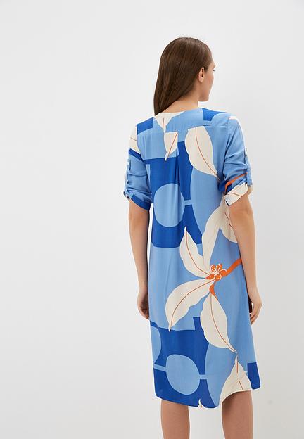 Повседневное платье голубое Elit by Ter-Hakobyan опт фото 3