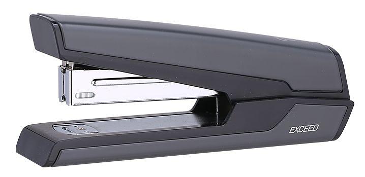 Степлер настольный Deli E0462black Exceed 24/6 26/6 (25листов) черный 100скоб металл закрытый/открытый коробка фото 2