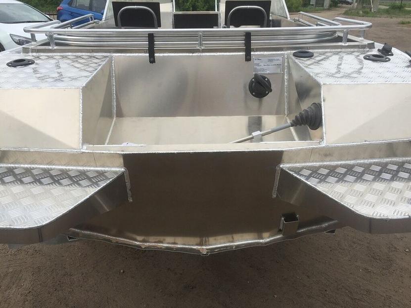 Алюминиевый катер Тактика 500 DC, 500*180*80 см фото 9