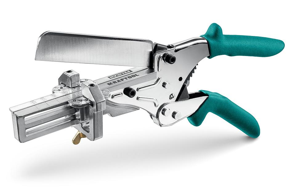 KRAFTOOL PELIKAN 120 до 120 мм, Удлиненные угловые ножницы для пластмассовых и резиновых профилей (23370) фото 1