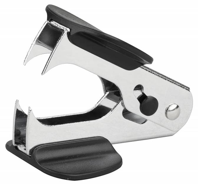 Антистеплер Deli E0231 24/6 26/6 ассорти металл/пластик коробка фото 3