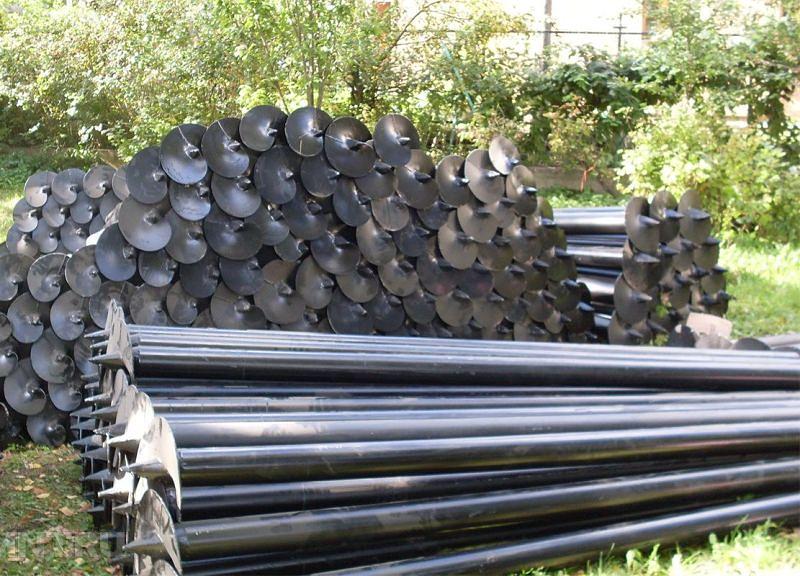 Винтовые сваи фото 5