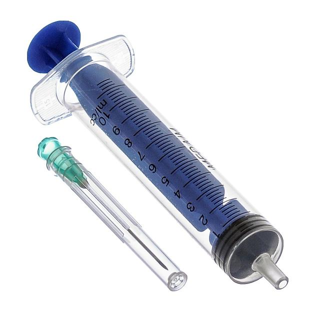 Шприц MedAim 10 мл инъекционный фото 3