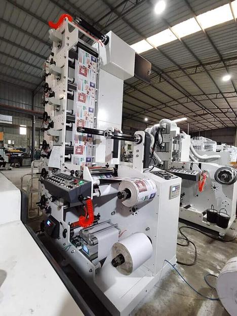 Флексографическая печатная машина ZBS-320 фото 6