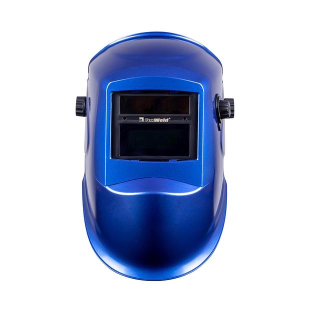 Маска сварщика Корунд-2 синяя Foxweld 3466 фото 2
