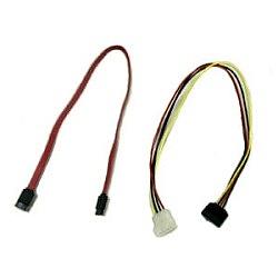 Gembird/Cablexpert Кабель SATA интерфейсный (48см) 7pin/7pin и питания (15см) 4pin/15pin(CC-SATA) фото 1