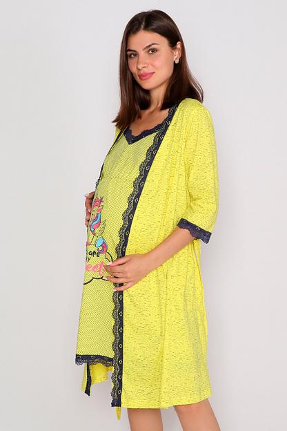 Комплект Style Magro домашний женский «Little» жёлтый, опт фото 2