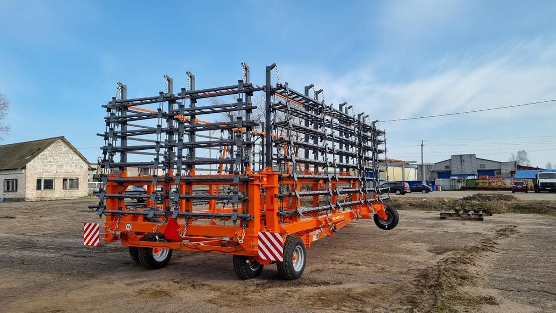 Шлейф-борона зубовая БШ-18 Tirex фото 6