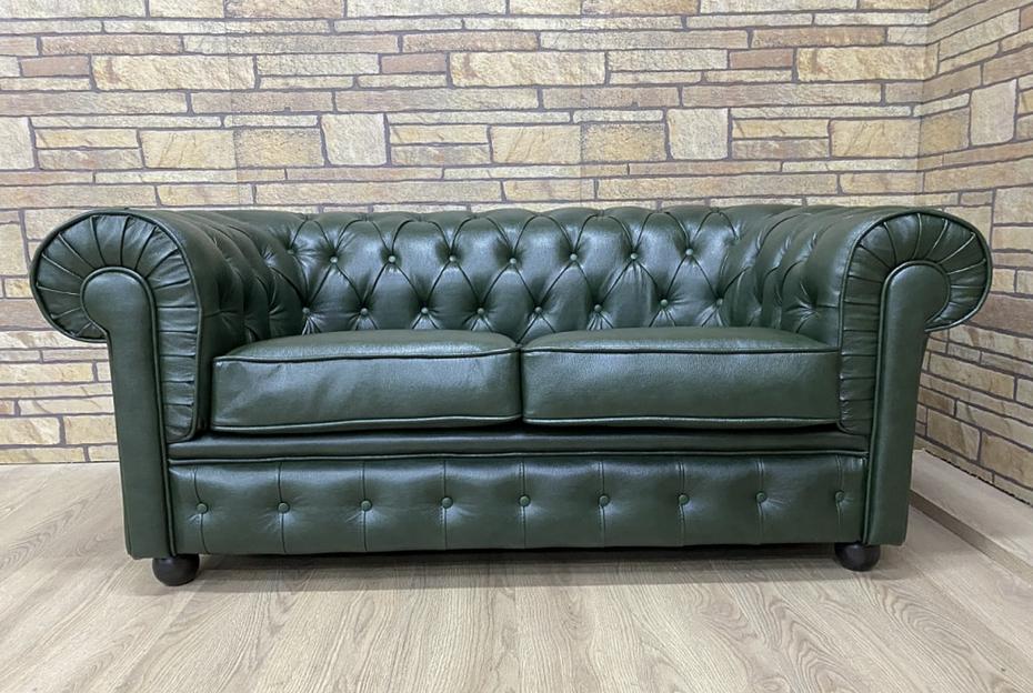 Диван офисный «Крофорд» двойной, кожа Stella Clean, опт фото 1