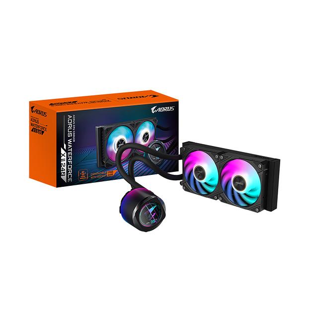 Кулер для процессора Gigabyte AORUS WATERFORCE X II 240 GP-AORUS WATERFORCE X II 240 фото 3