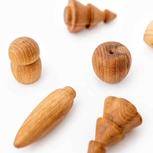 Развивающие игрушки - Сортер деревянный ассорти из бука, Опт фото 3