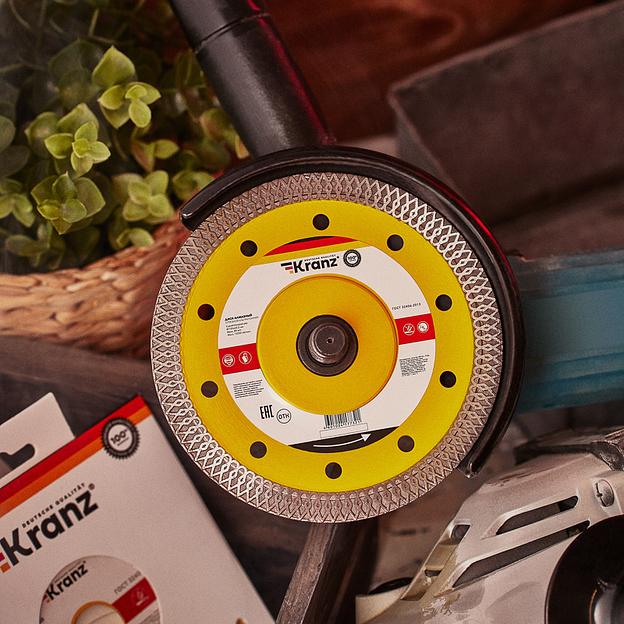 Диск алмазный отрезной ультратонкий 125x22.2x1.4x10 мм фото 2