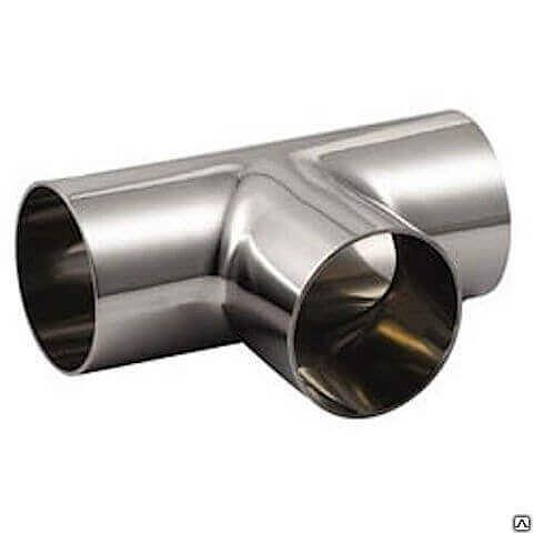 Тройник нержавеющий AISI 304, AISI 321 ст12х18н10т ст 08х18н10т для труб фото 1