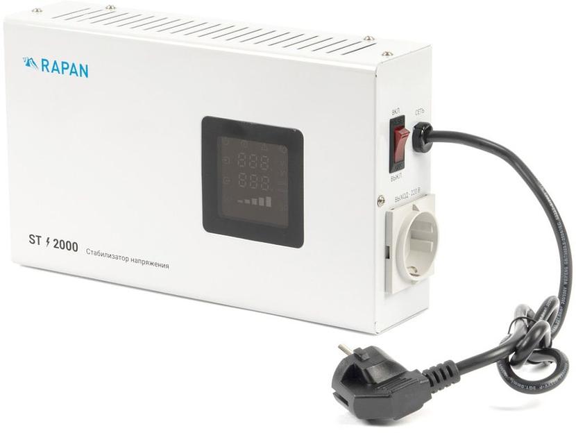 Стабилизатор напряжения Бастион Rapan ST-2000 2000ВА белый фото 4
