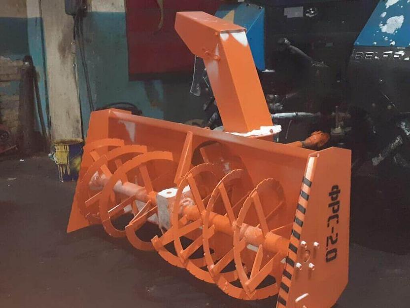 Снегоочиститель ФРС-2.0 на заднюю навеску МТЗ 82.1 фото 1