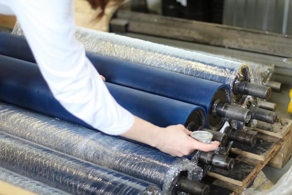 Покрытие (гуммирование) валов полиуретаном фото 8