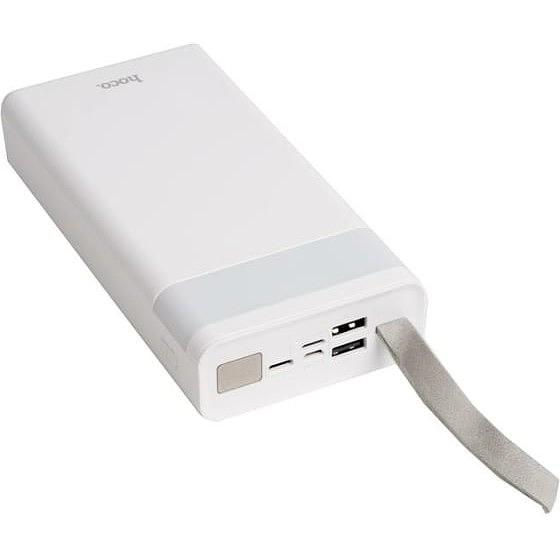 Hoco J73 Портативный аккумулятор, 30000mAh, 2A, белый (39421) фото 1