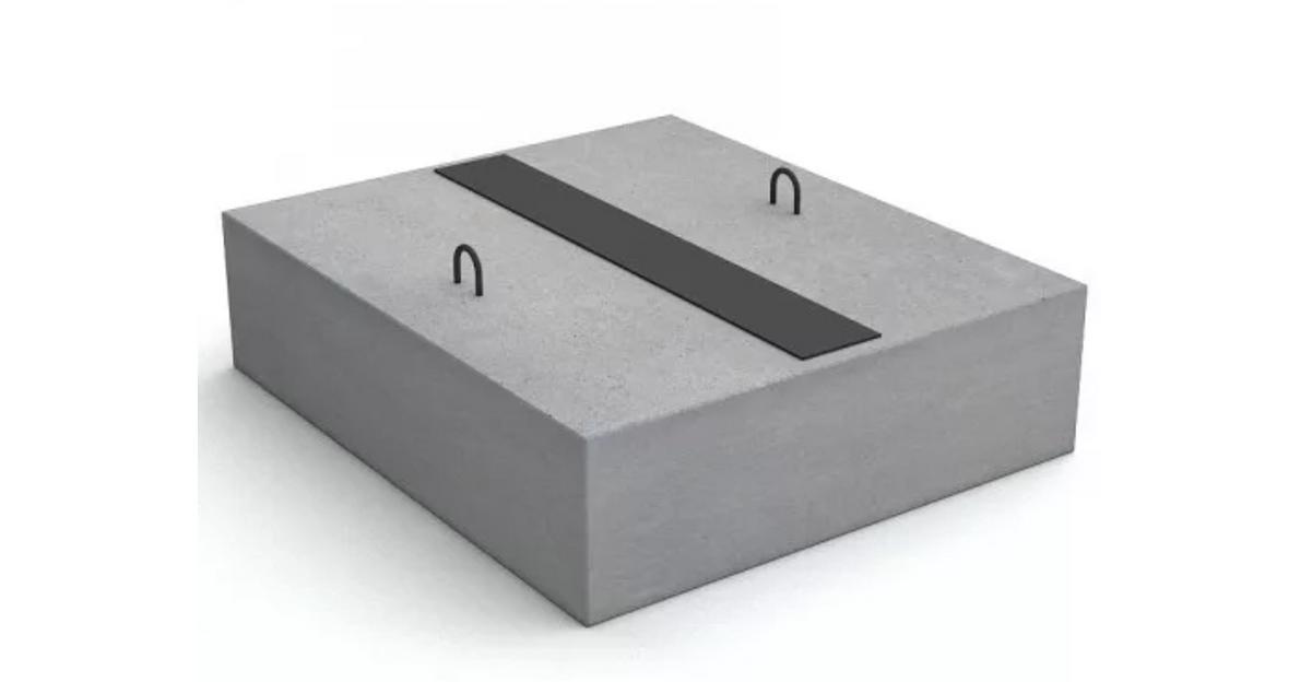 Опорная подушка серия 3.006.1-2.87 ОП 6 М200 750х650х140 мм 180 кг, опт фото 1