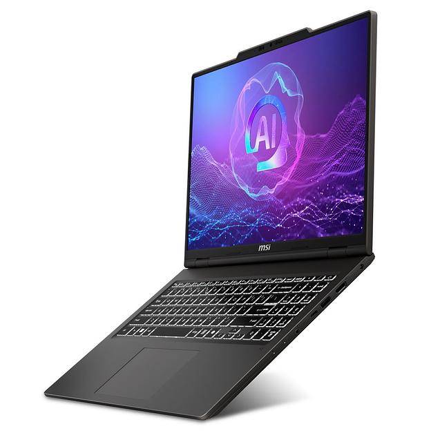 Ноутбук MSI Venture A16 AI+ A3HMG-027XRU AMD Ryzen AI 5 340/16Gb/SSD512Gb/16"/OLED/2K (2048*1280)/120Hz/NoOS/Solid Gray (9S7-261K21-027) фото 5