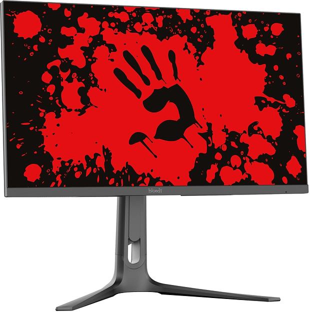 Монитор Bloody 27" MN272U черный IPS LED 1ms 16:9 HDMI M/M матовая HAS 400cd 178гр/178гр 3840x2160 160Hz G-Sync FreeSync DP FHD 6.5кг фото 3