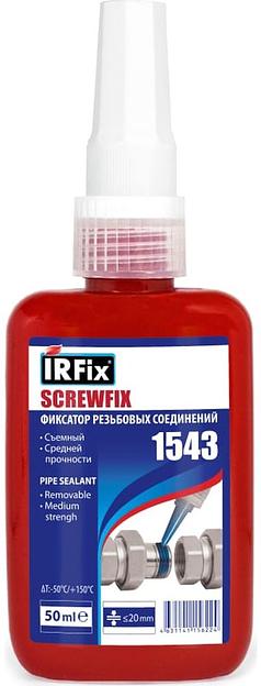 Фиксатор резьбы IRFix SCREWFIX 1543 разъемный синий 50мл фото 1