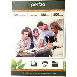 Perfeo PF-MTA4-108/500 Бумага Perfeo матовая, А4 108 г/м2, 500 л фото 1