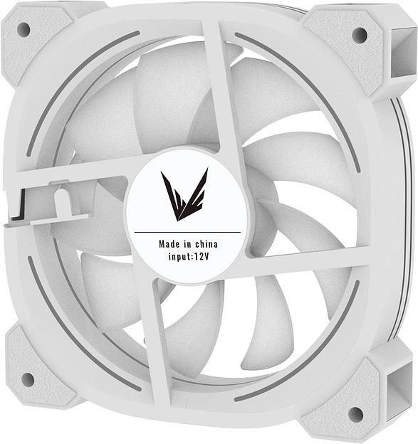 Вентилятор для корпуса Formula Nulight 12WH ARPW ARGB 120х120x25 белый 4-pin 25.34дБ Ret фото 4
