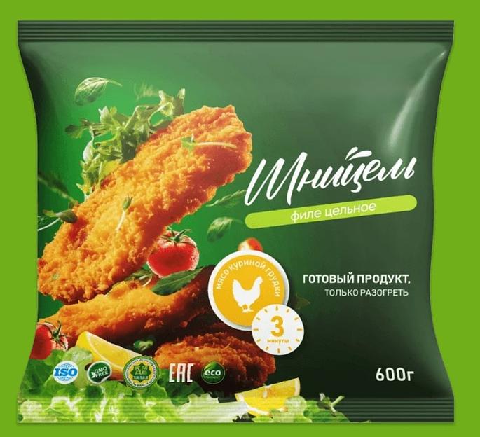 Шницель, куриное филе цельное 600 гр ОПТ фото 1