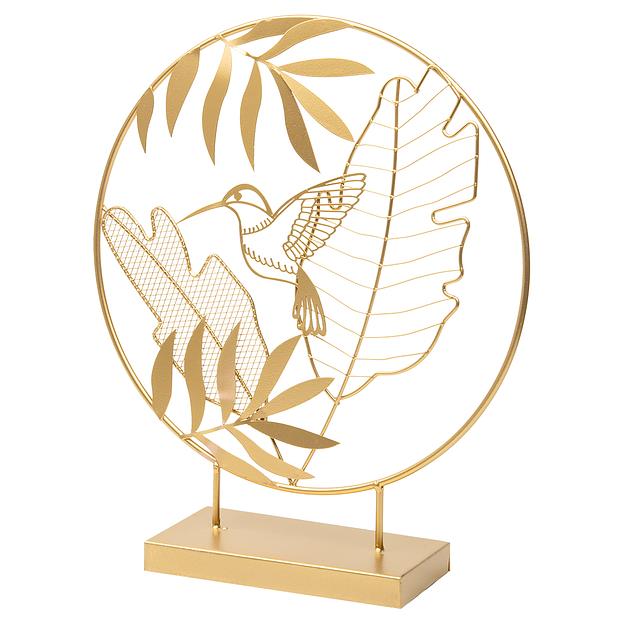 Декоративная композиция Экзотика, Д260 Ш70 В300, золотой фото 1