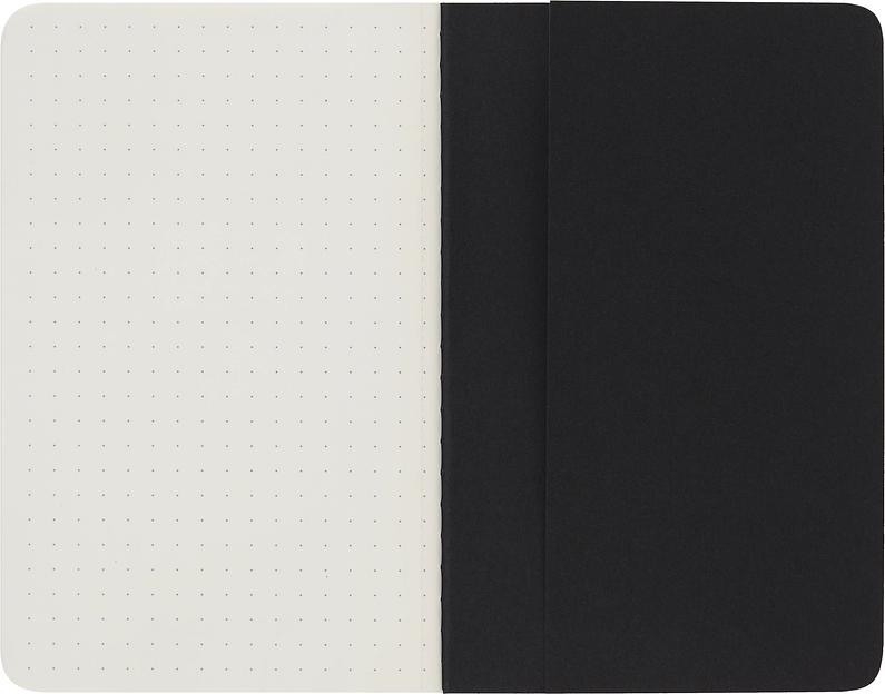 Блокнот Moleskine CAHIER JOURNAL QP314 Pocket 90x140мм обложка картон 64стр. пунктир черный (3шт) фото 9