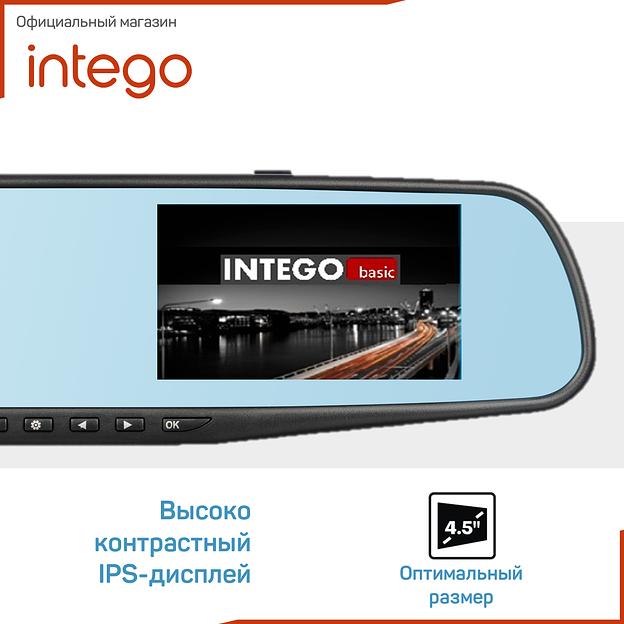 Видеорегистратор зеркало Intego Basic VX-410MR, опт фото 3