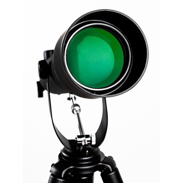  Praktica Телескоп Altair 80/720AZ, искатель red dot, адаптер для смартфона, стальная тренога, черный > фото 10