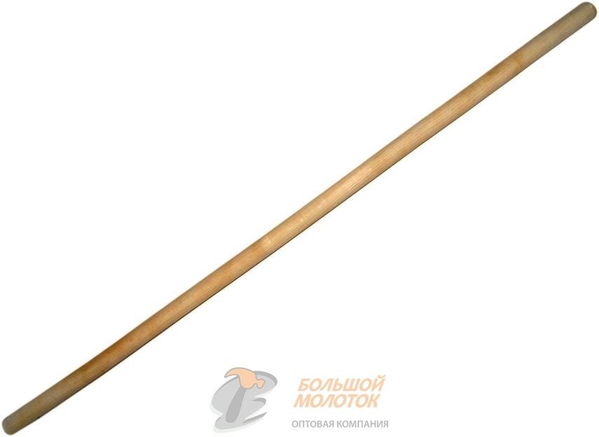 Черенок для грабель, мотыг, 30 х 1200 мм, в/с шлиф. /20 шт. фото 1