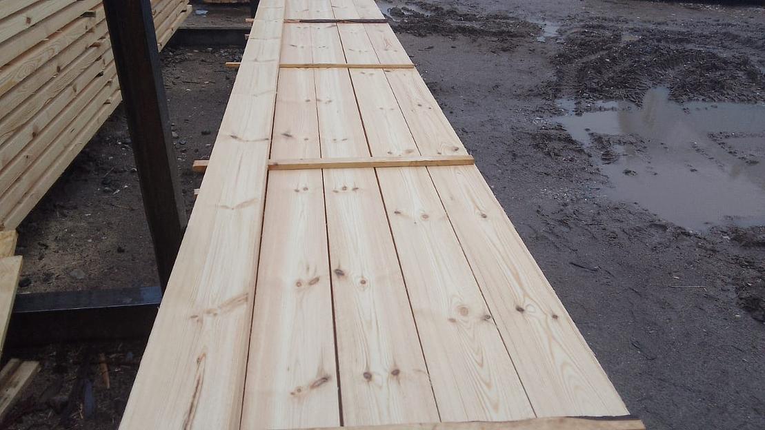 Доска строганная хвойная 45×95/120/145 мм фото 1