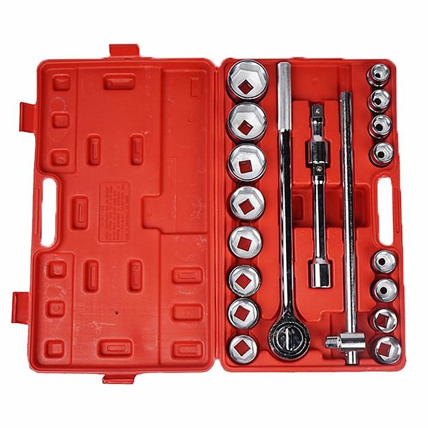 6-Гранные / Набор Инструментов 3/4 Для Грузовика 19-50мм 21 Предмет / Шестигранные Головки фото 3