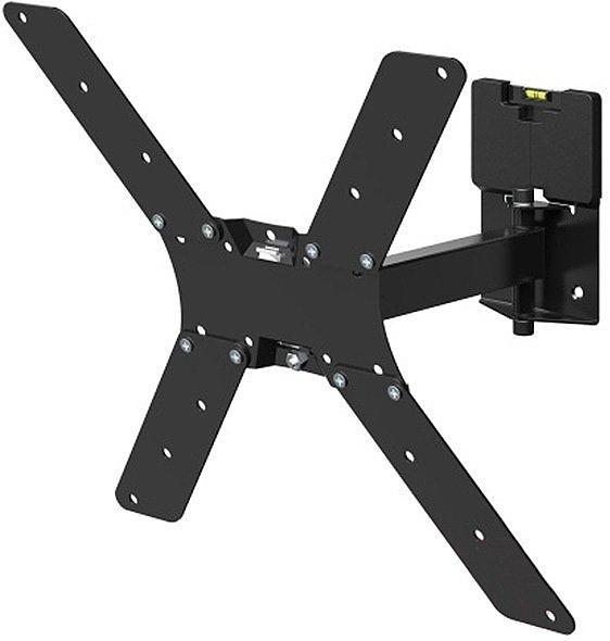 Кронштейн для телевизора Holder LCD-5520-B черный 32"-55" макс.45кг настенный поворотно-выдвижной и наклонный фото 1