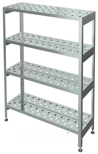 Стеллаж решетчатый С-4Р-0,6/1,2/1,6 фото 1