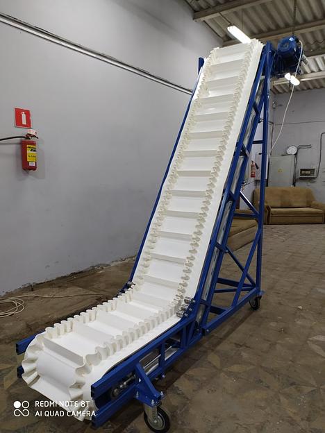 Z-образный пищевой конвейер для сыпучих грузов фото 1