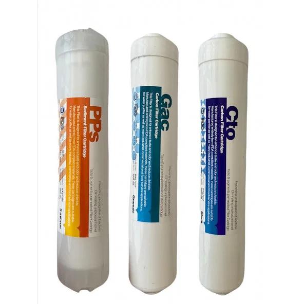 Набор картриджей на систему под мойку Sediment 3 шт, фильтры обратного осмоса ОПТ фото 1