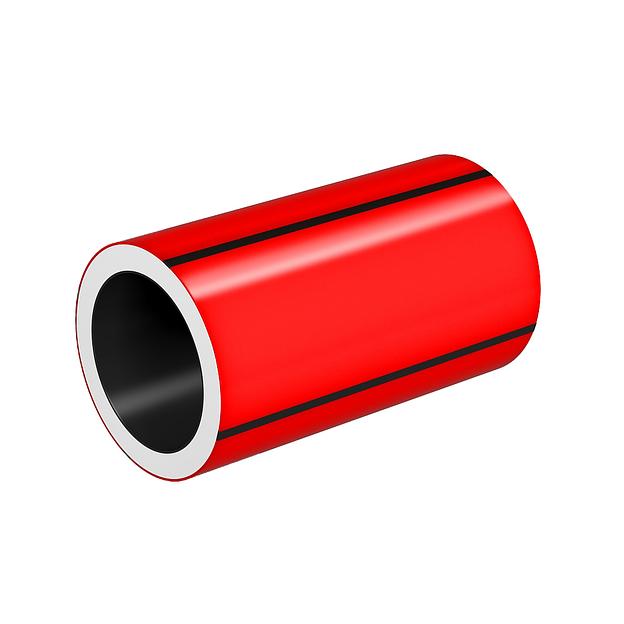 Термостойкая труба ПЭ-80 трёхслойная для защиты кабеля SDR 26, PN 5, 200 мм фото 1