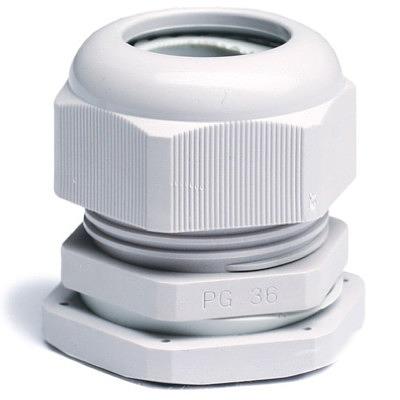 Зажим кабельный с контргайкой, IP68, PG29, д.15 - 25мм фото 1