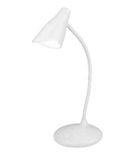 Светильник настольный TLD-559 Ivory/LED/280Лм/5000K/Diммer 3W. Сенсорный выключатель. белый фото 1