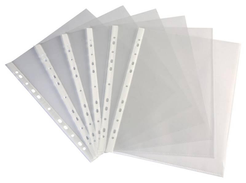 Папка-вкладыш Бюрократ Премиум -013A5T тисненые А5 40мкм (упак.:100шт) фото 1