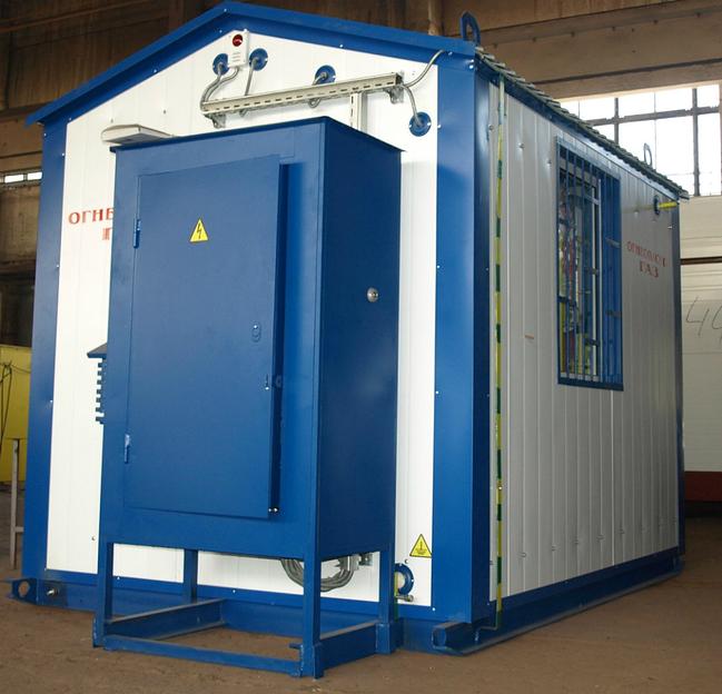 Пункты редуцирования газа с узлом учета «Оптимус 1000» с основной и резервной линиями редуцирования фото 1