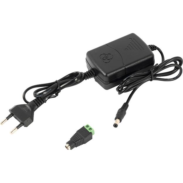 8834 Mollusk-VR 12/2 источник питания 12В, 2А. Сетевой диапазон 110-245В провод с вилкой Бастион MOLLUSK-VR 12/2 фото 1