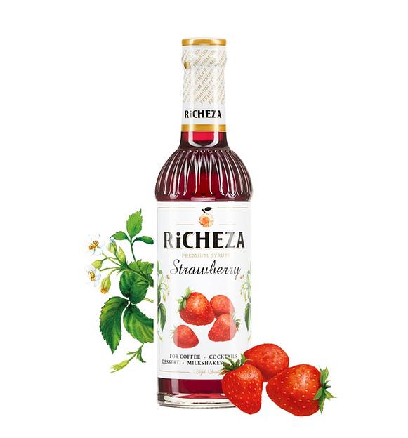 Сироп "Richeza" клубника 0,33л фото 1