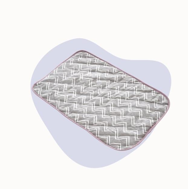 Пеленка многоразовая впитывающая для животных 40×60 см, зигзаг ОПТ фото 1