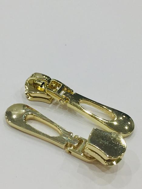 Бегунок мет. молн.№5 сумочный Золото фото 1