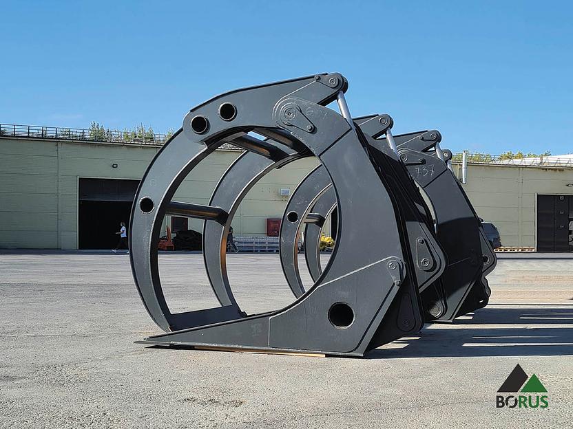 Лесозахват (бревнозахват) для фронтальных погрузчиков 3 или 5 т Jingong, Hyundai, Komatsu, Volvo, Doosan, SDLG, FOTON, LiuGong, XCMG, XGMA и др фото 5