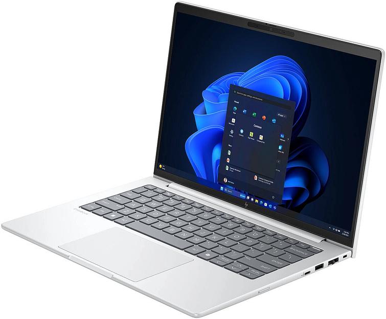Ноутбук HP EliteBook 8 G1i Core Ultra 7 255U 32Gb SSD1Tb Intel Graphics 14" WUXGA (1920x1200)/ENGKBD Windows 11 Pro 64 silver WiFi BT Cam (C15A5ET) фото 2